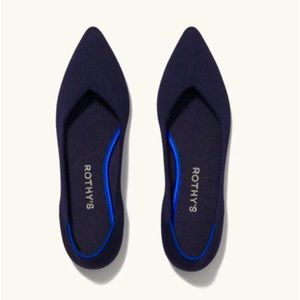 Rothy’s The Point Flat in Maritime Navy